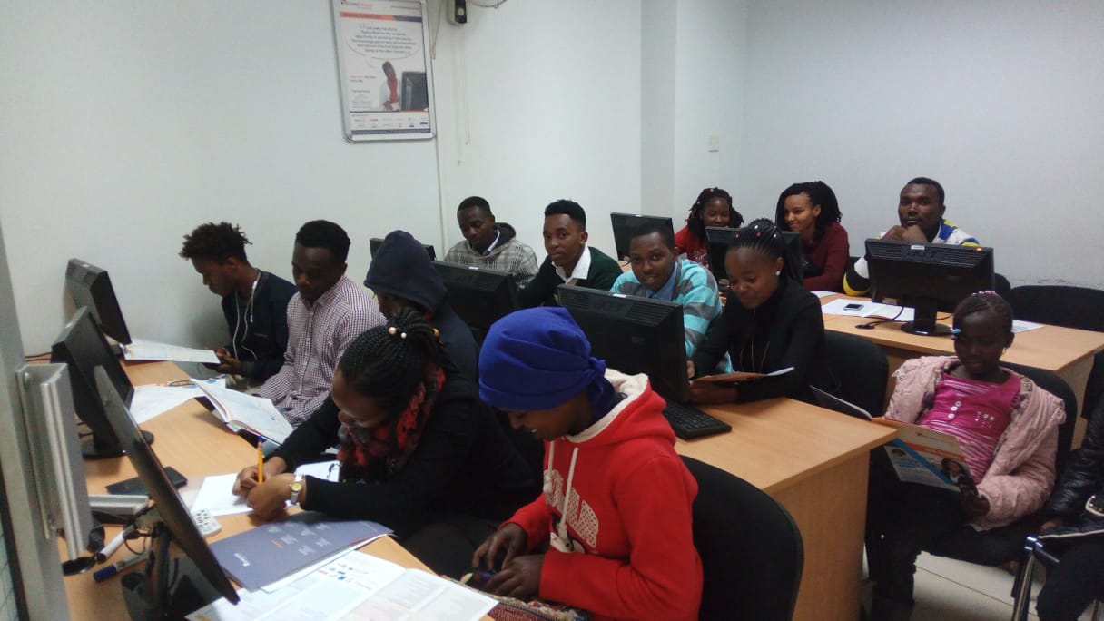 Kibabii University Computer Science Students at Techno Brain