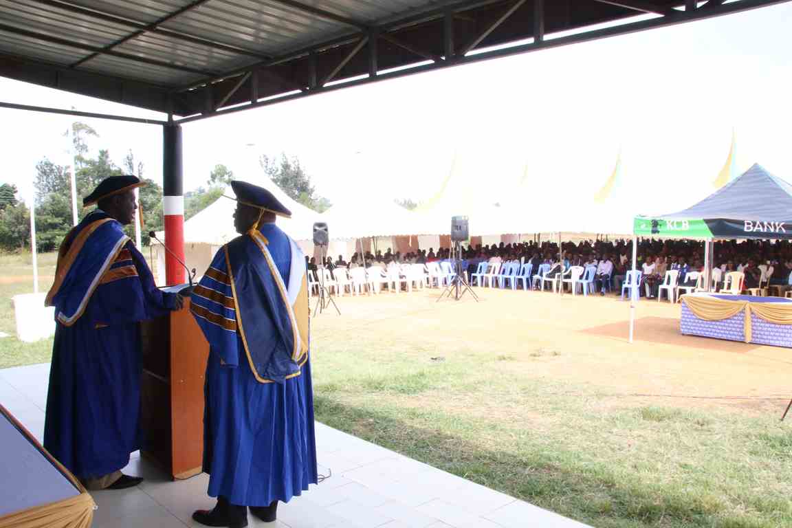 Dean School of Computing & Informatics at Vice Chancellor Address to New Students 2018/2019