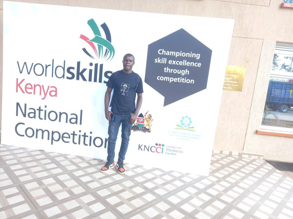 KIBU-Computer-Science-student-wins-Silver-at-the-WorldSkills-Kenya-National-Competition-1024x768